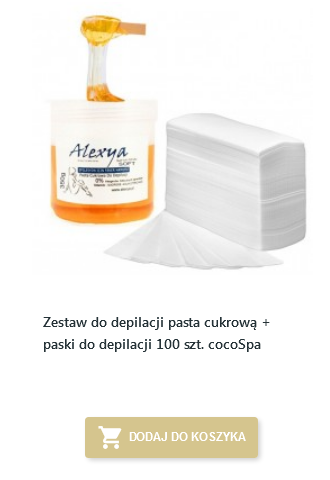 Pasta cukrowa do depilacji zestaw